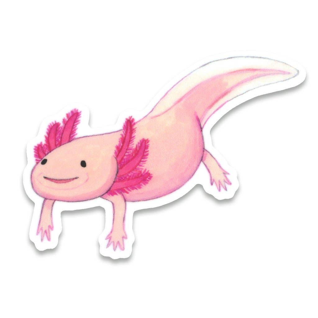 Axolotl Sticker - The Regal Find