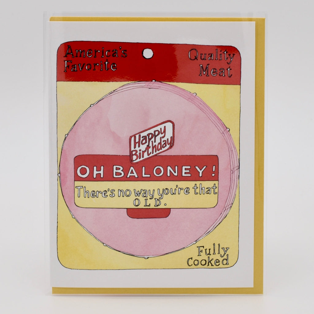 Baloney Birthday Card - The Regal Find