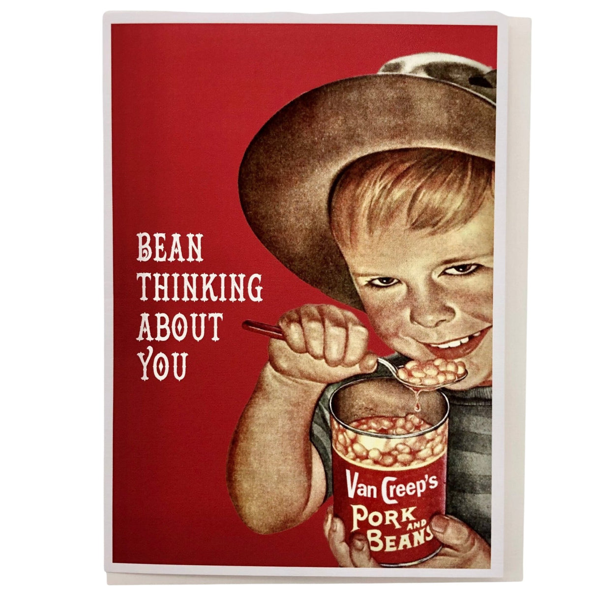 Bean Thinking About You Card - The Regal Find