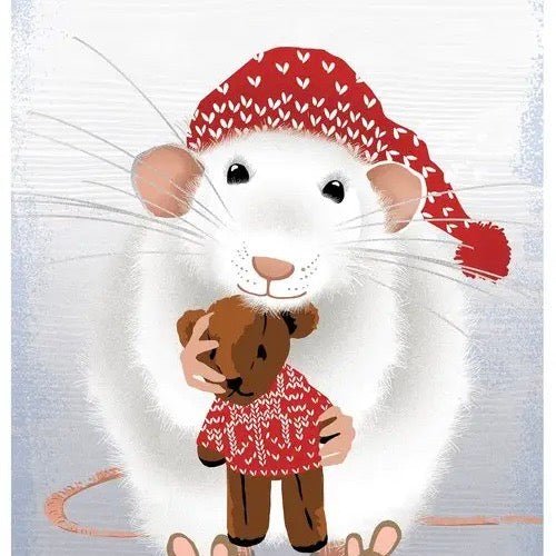 Bedtime Mouse Holiday Card - The Regal Find