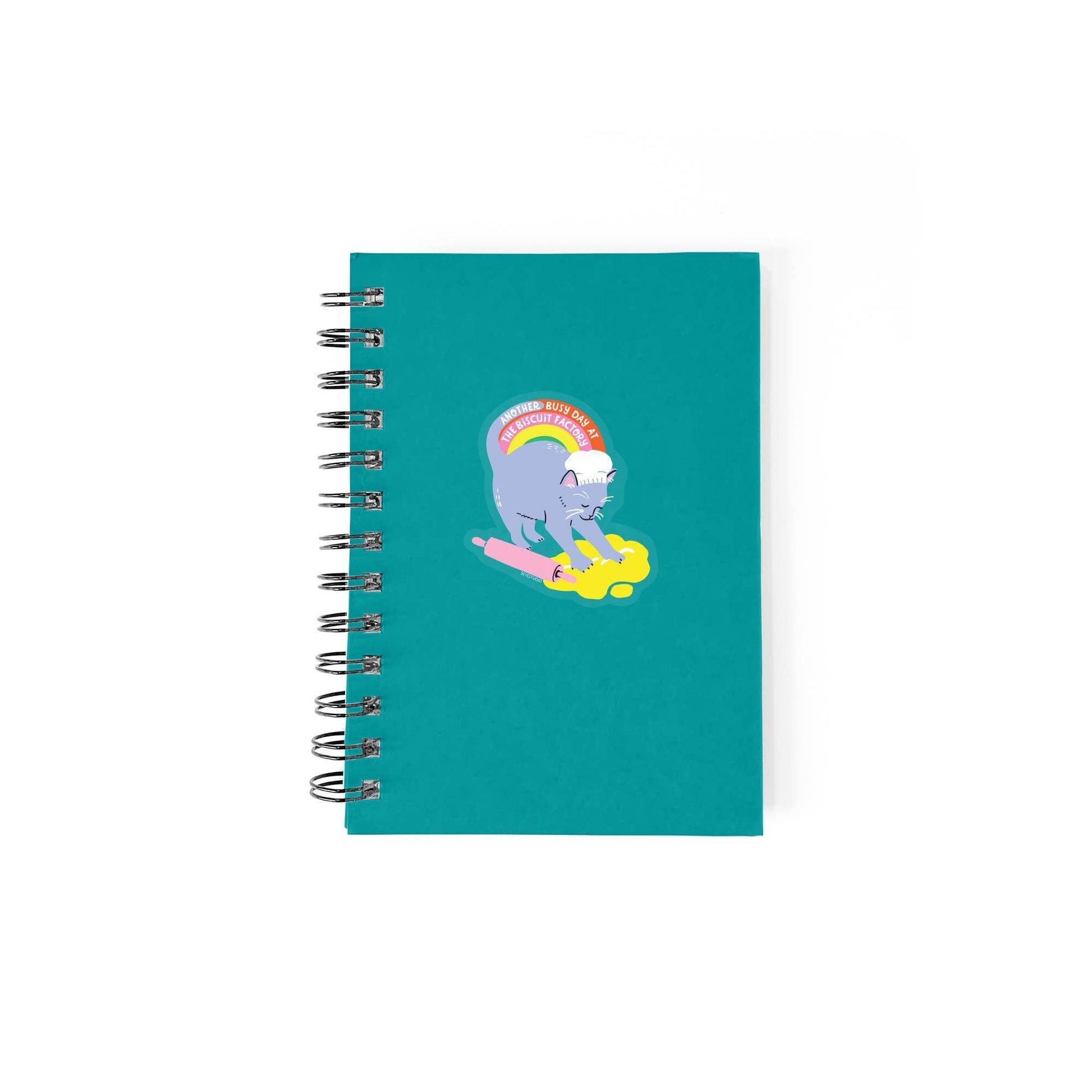 Biscuit Factory Kitty Clear Vinyl Sticker - The Regal Find
