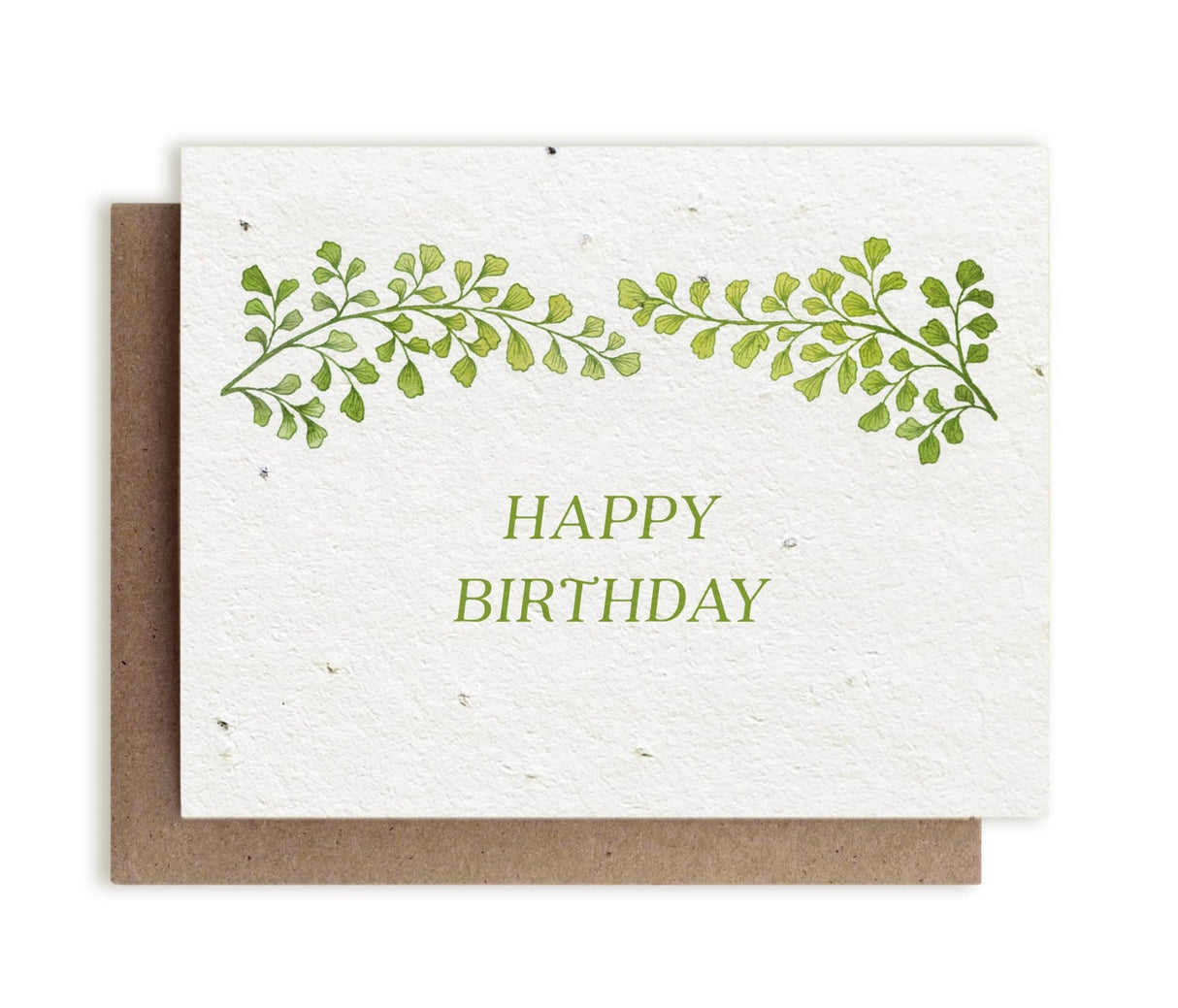 Botanical Happy Birthday Plantable Herb Seed Card - The Regal Find