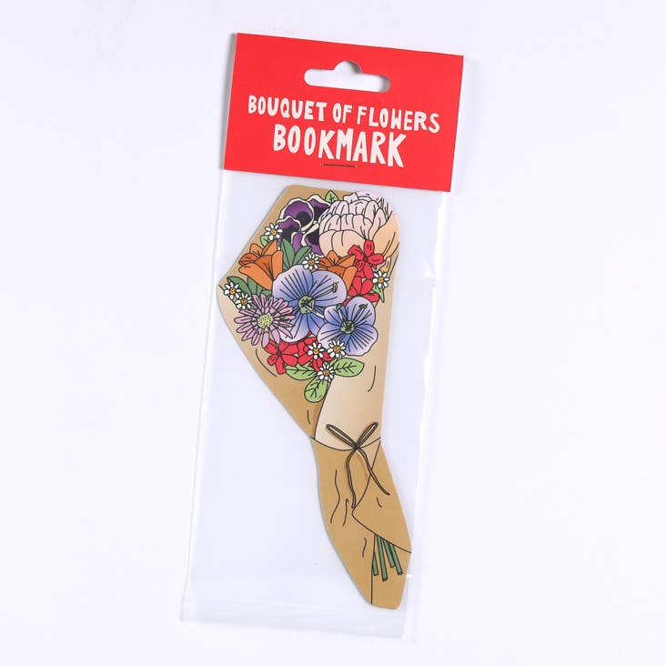 Bouquet of Flowers Bookmark (it's die cut!) - The Regal Find