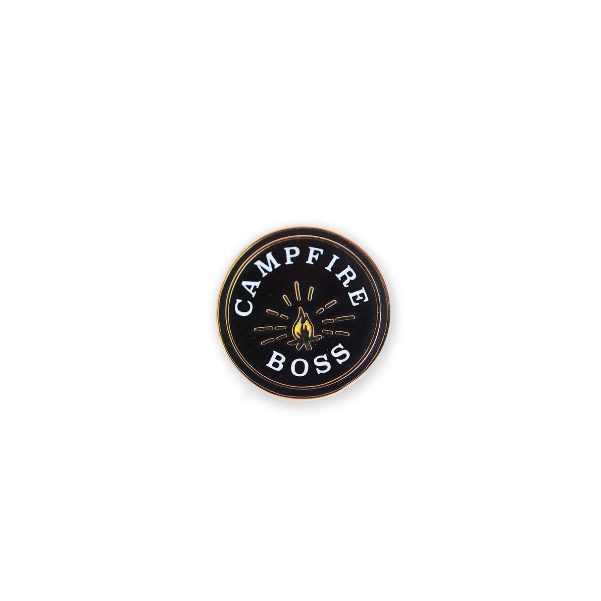 Campfire Boss Enamel Pin - The Regal Find