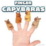 Capybara Finger Puppet - The Regal Find