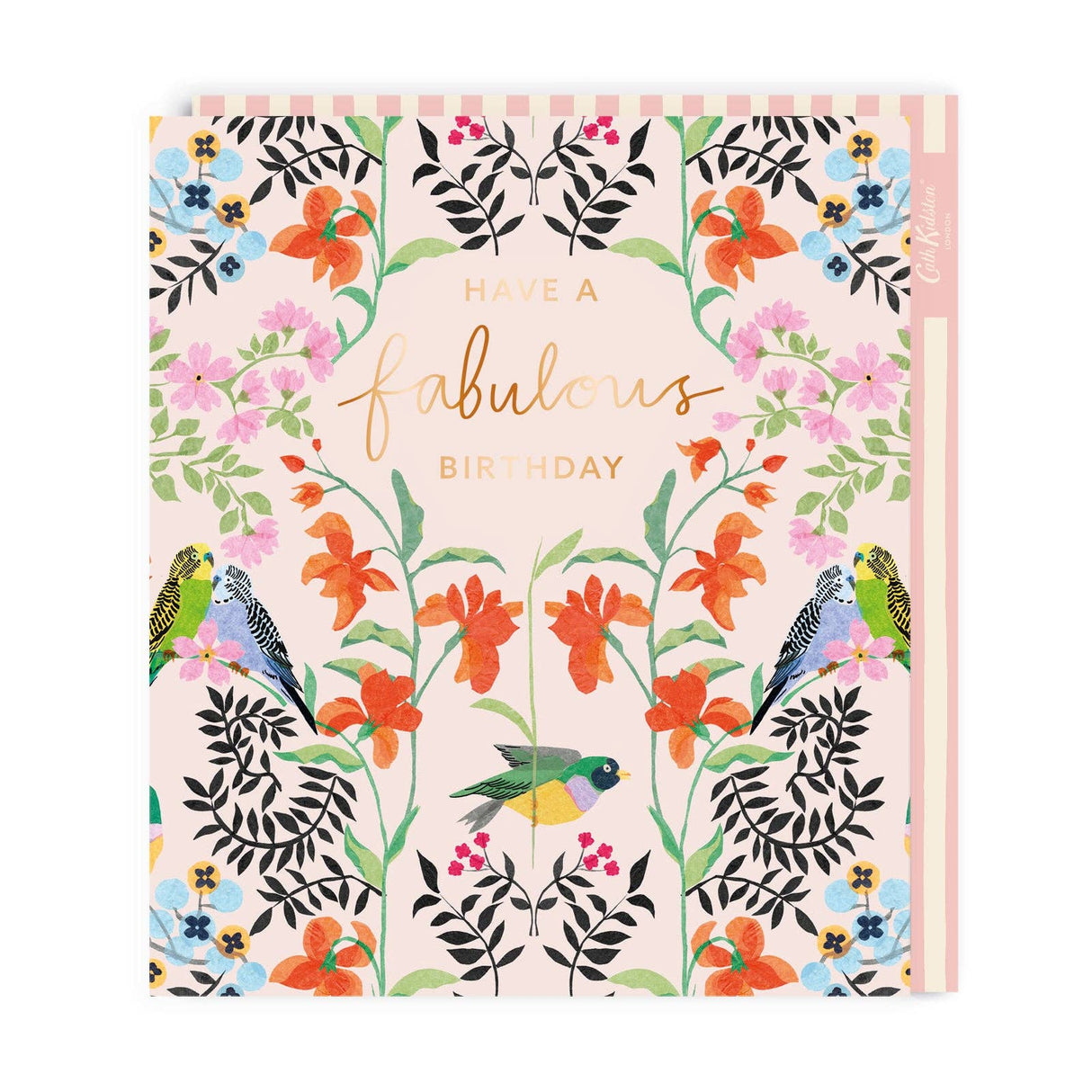 Cath Kidston Fab Birthday Birds Large Greeting Card - The Regal Find