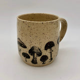 Ceramic Coffee Mugs with Hand-Drawn Stencils - The Regal Find