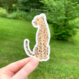 Cheetah Sticker 3.5x2in - The Regal Find