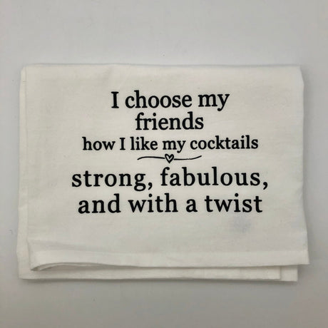 Cocktail Friends Dish Towel - The Regal Find