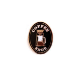 Coffee Snob Enamel Pin - The Regal Find