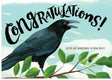 Crow Congratulations Card - The Regal Find