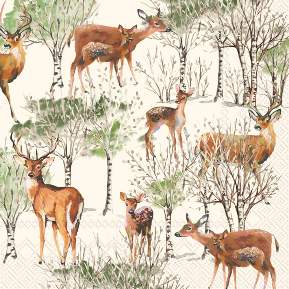 Deer Grove Paper Lunch Napkins - The Regal Find