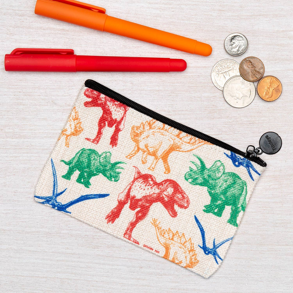 Dinosaur Zipper Pouch: Small - The Regal Find