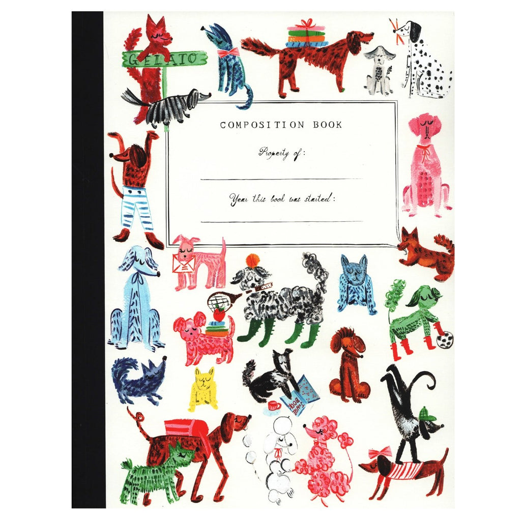Doggies Composition Book - The Regal Find