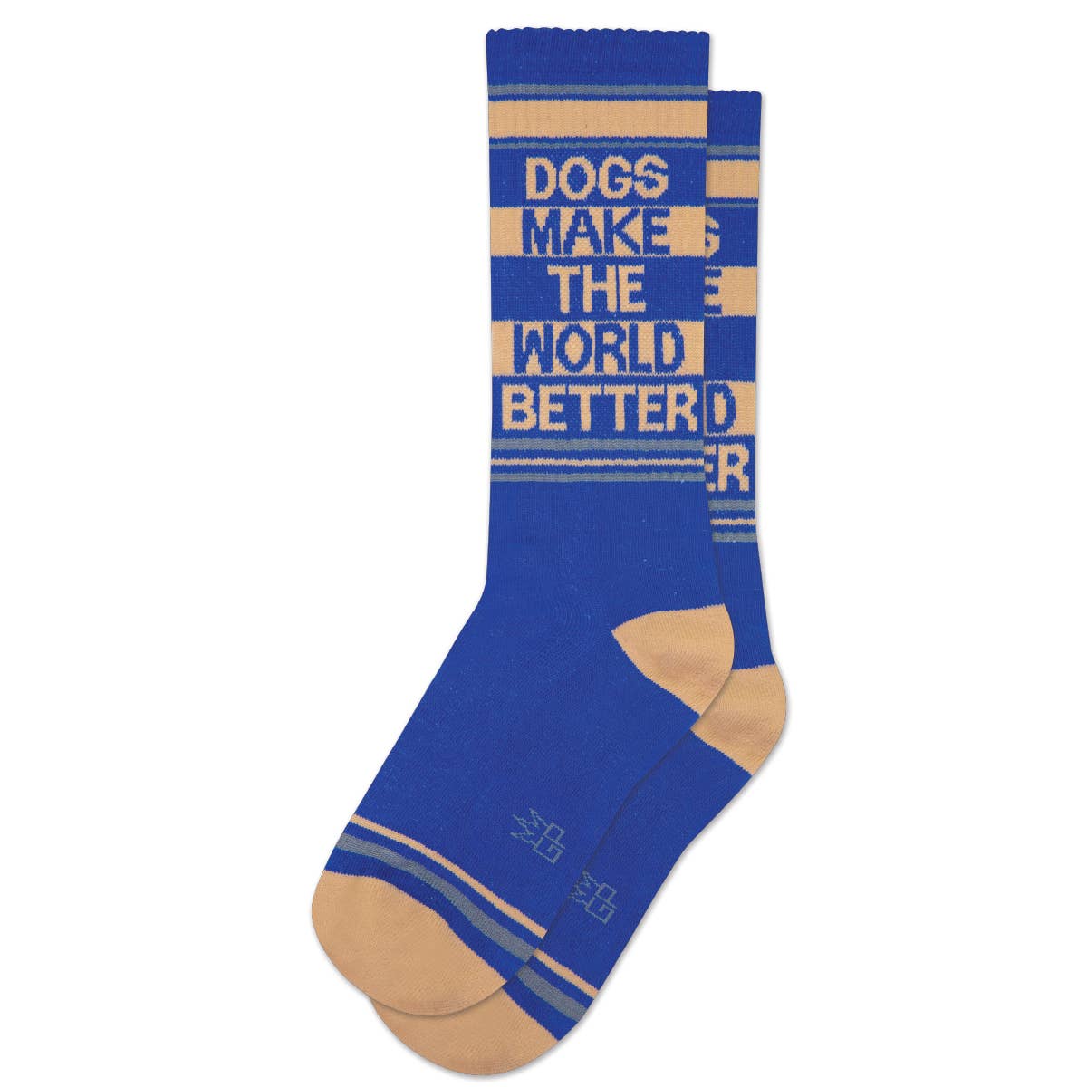 Dogs Make The World Better Gym Crew Socks - The Regal Find