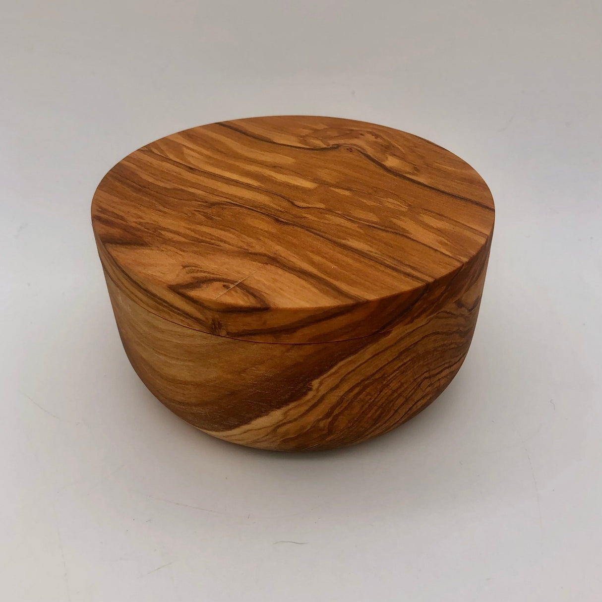 Double Olive Wood Salt Cellar - The Regal Find