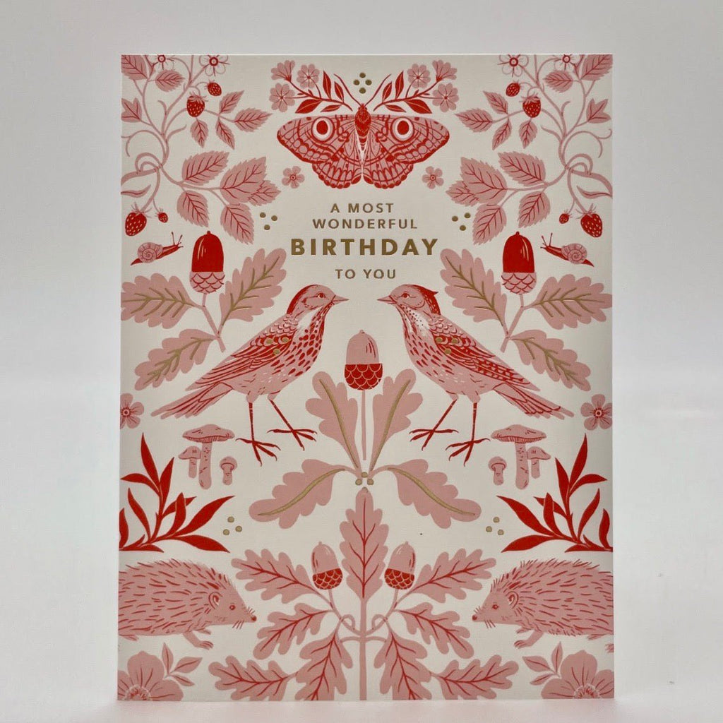 Flora & Fauna Birthday Card - The Regal Find