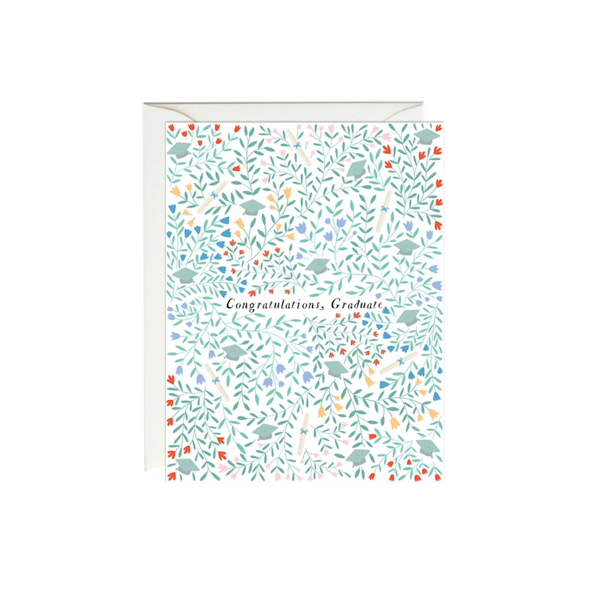 Floral Graduation Card - The Regal Find