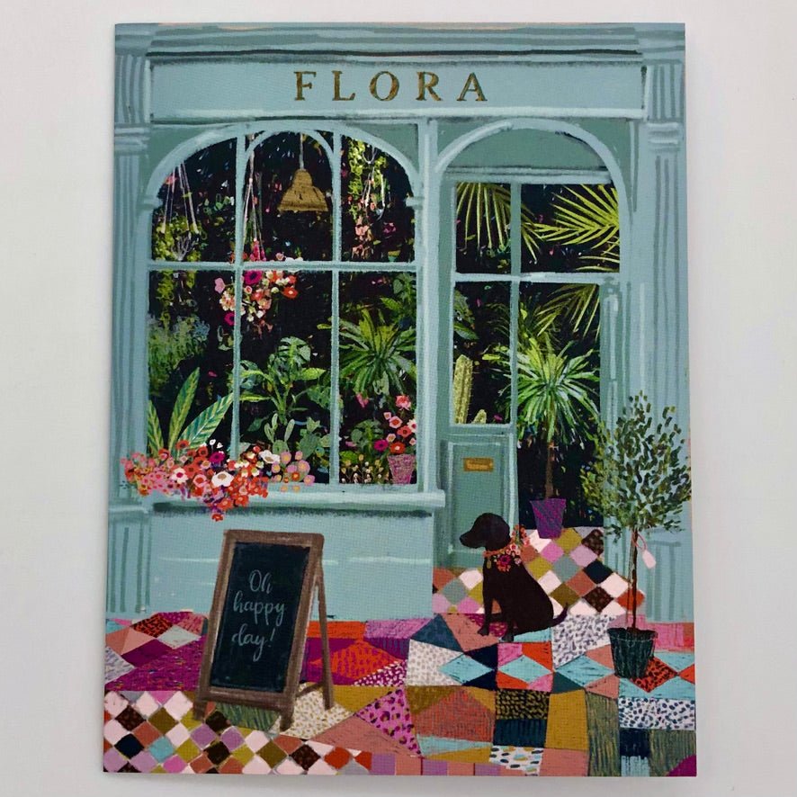 Flower Shop Birthday Card - The Regal Find