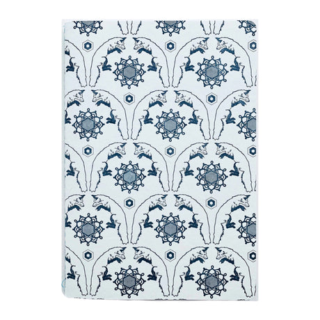 Fox Pattern XL Notebook - The Regal Find