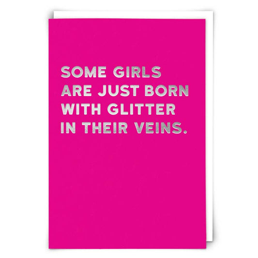 Glitter Greetings Card - The Regal Find
