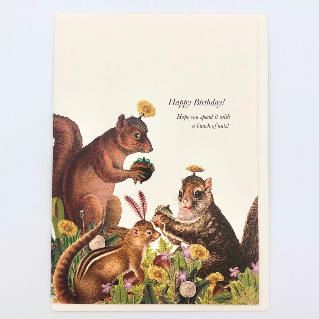 Happy Birthday! Bunch Of Nuts Card - The Regal Find