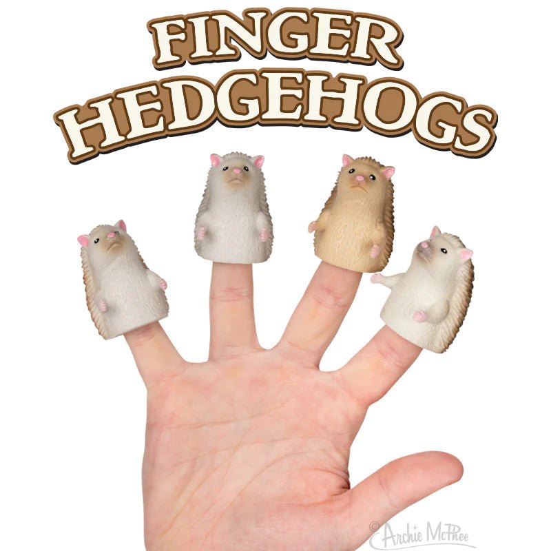 Hedgehog Finger Puppet - The Regal Find