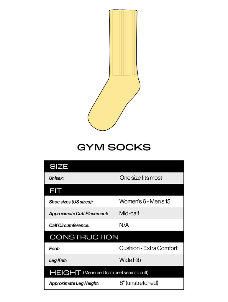 Hot Mom Gym Crew Socks - The Regal Find