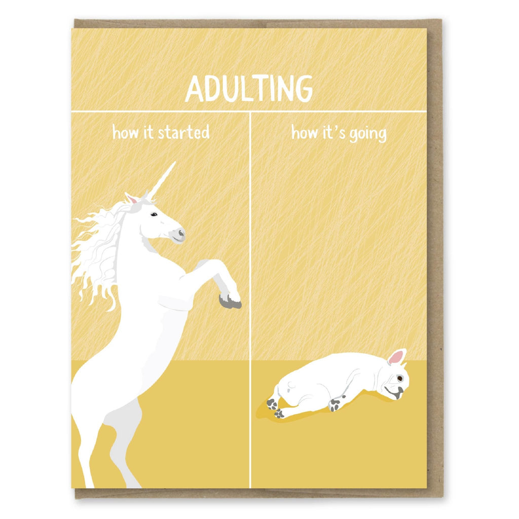 How It's Going Adulting Card - The Regal Find