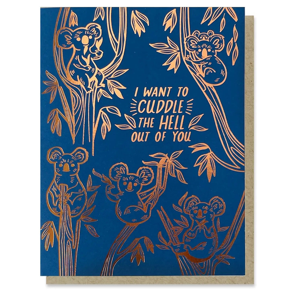 Koala Cuddles Card - The Regal Find