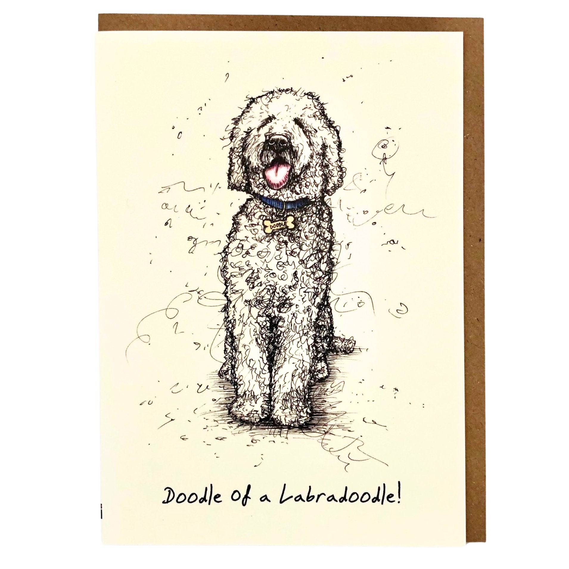 Labradoodle Card - The Regal Find