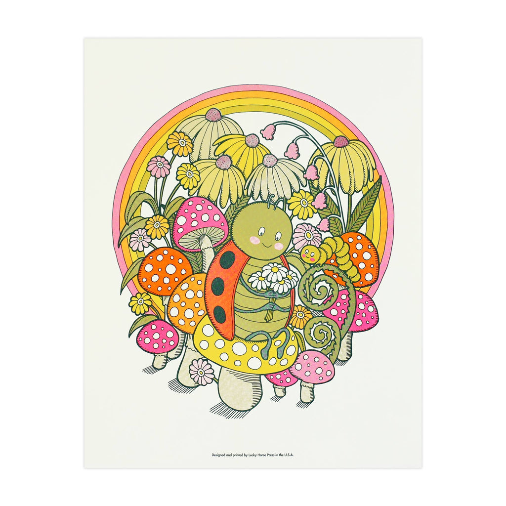 Ladybug Art Print-POS - The Regal Find