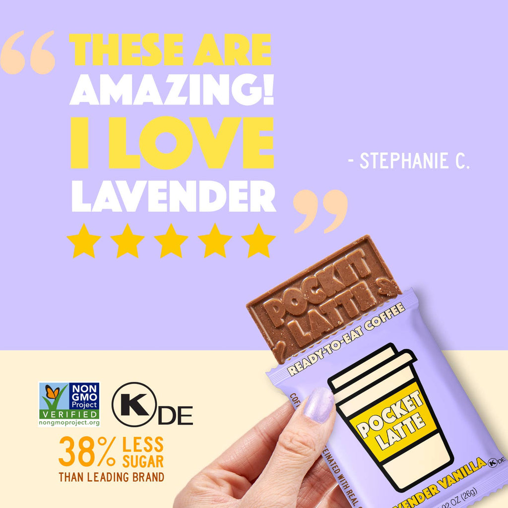 Lavender Vanilla - Coffee Chocolate Bar - The Regal Find