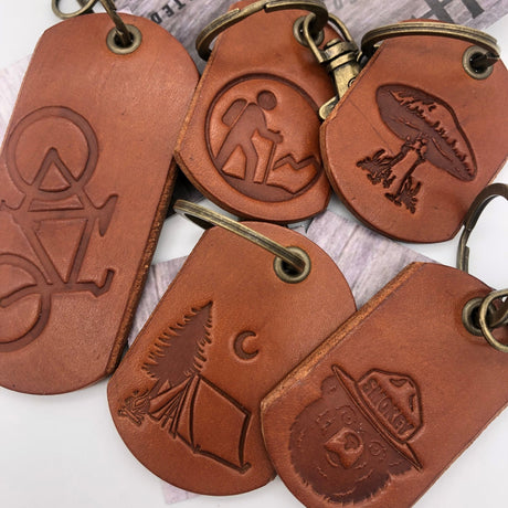 Leather Key Chain - The Regal Find