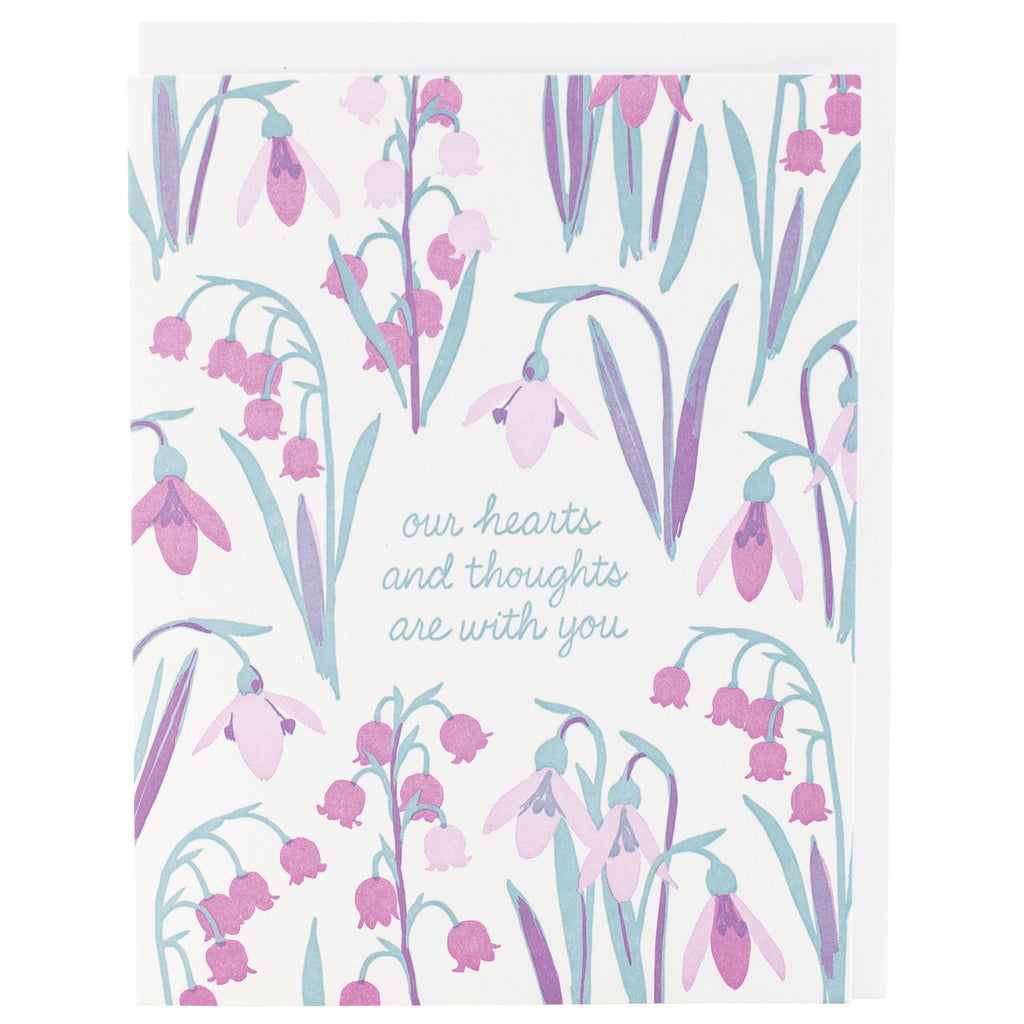 Lily of the Valley Sympathy Card - The Regal Find