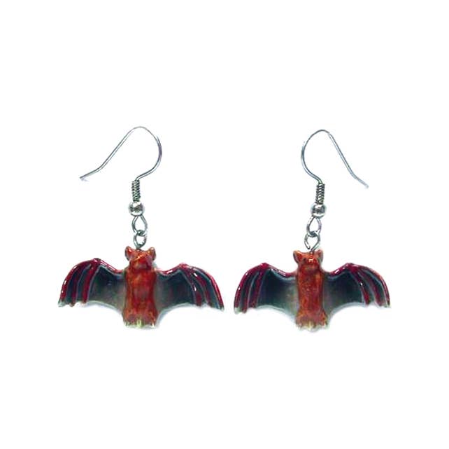 Little Brown Bat Earrings - The Regal Find