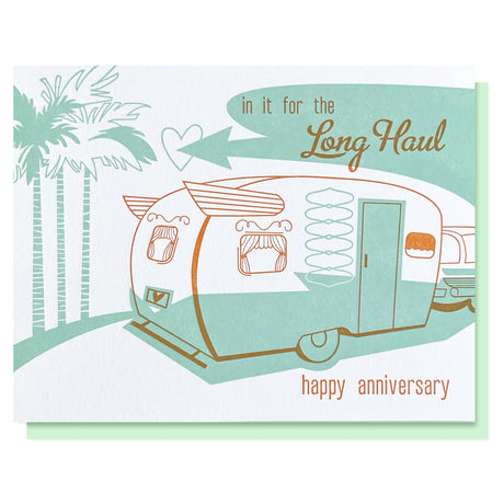 Long Haul Anniversary Card - The Regal Find