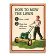 Mow Lawn Card - The Regal Find