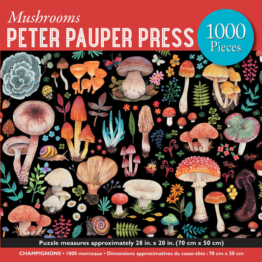 Mushrooms 1000 Piece Jigsaw Puzzle - The Regal Find
