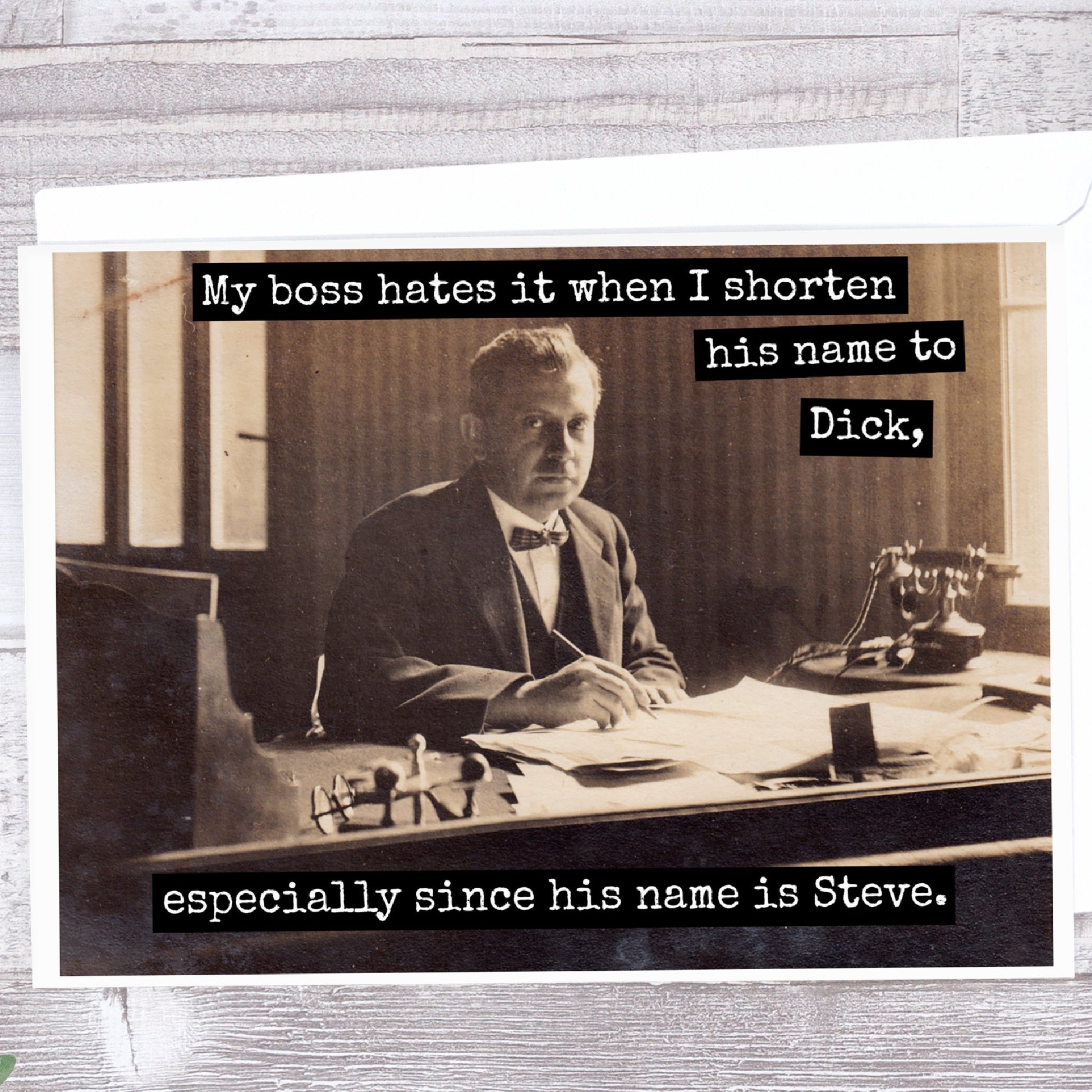 My Boss Hates It When I Shorten His Name To Dick... - The Regal Find