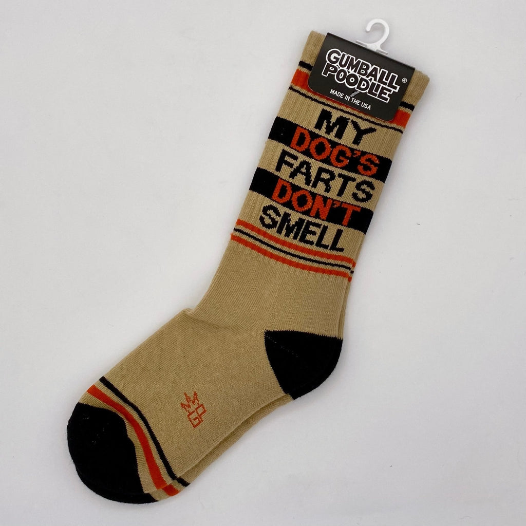 My Dog's Farts Don't Smell Gym Crew Socks - The Regal Find