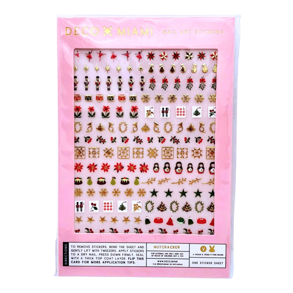 Nail Art Stickers - Nutcracker (Holiday) - The Regal Find