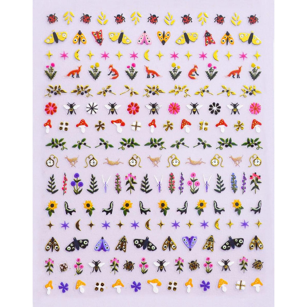 Nail Art Stickers - Wildflower - The Regal Find