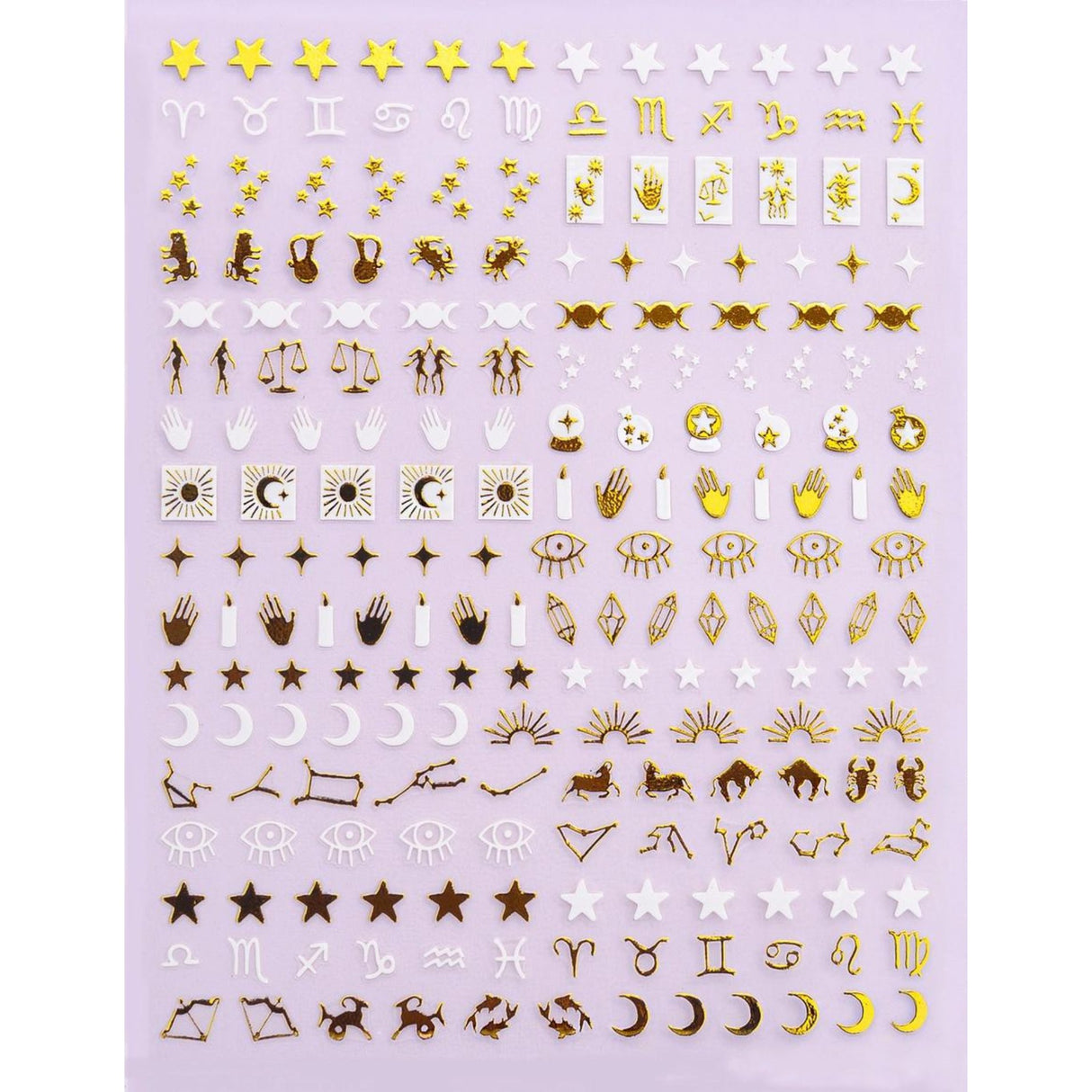 Nail Art Stickers - Zodiac - The Regal Find