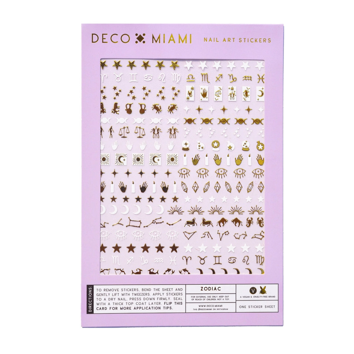 Nail Art Stickers - Zodiac - The Regal Find