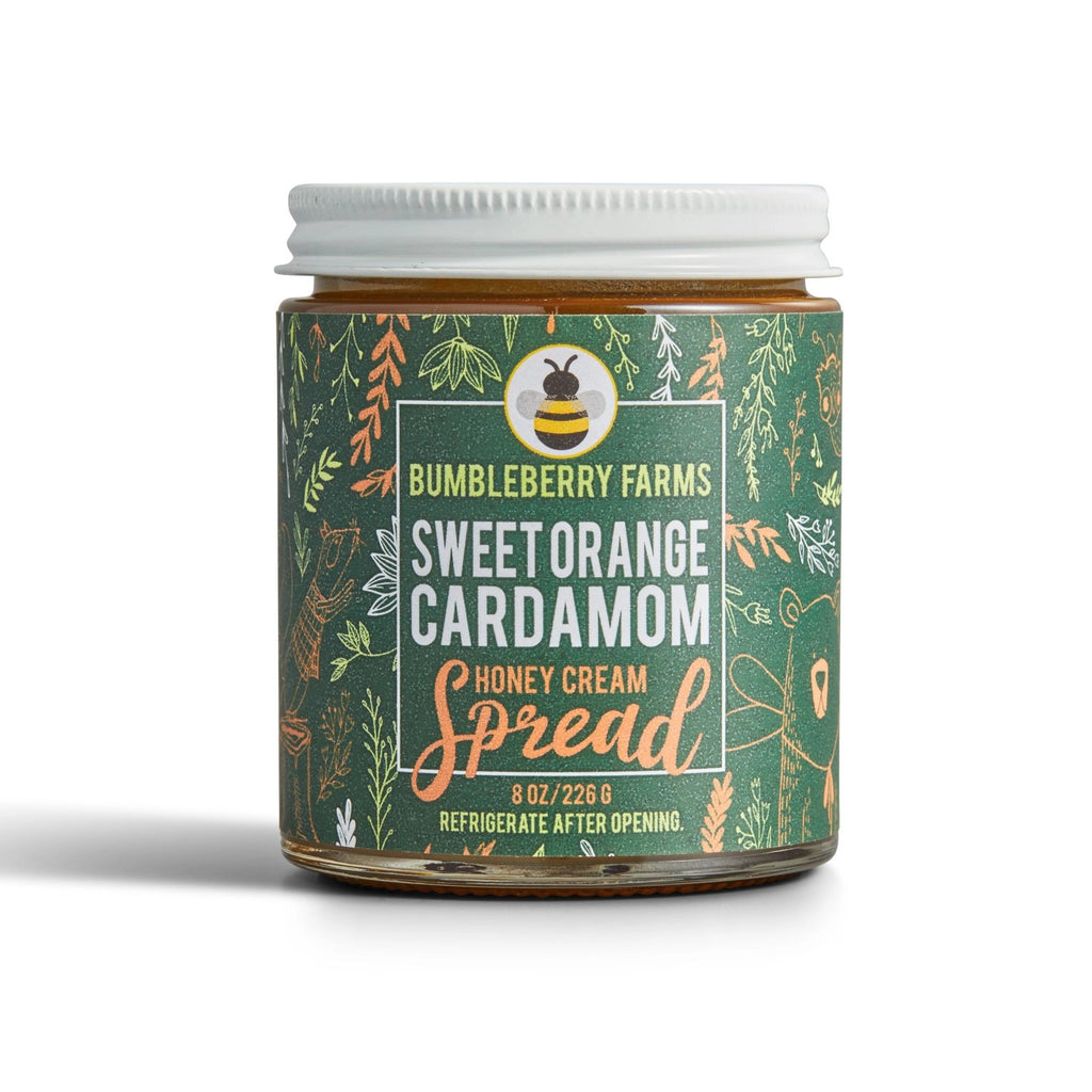 Orange Cardamom Honey Cream Spread - The Regal Find