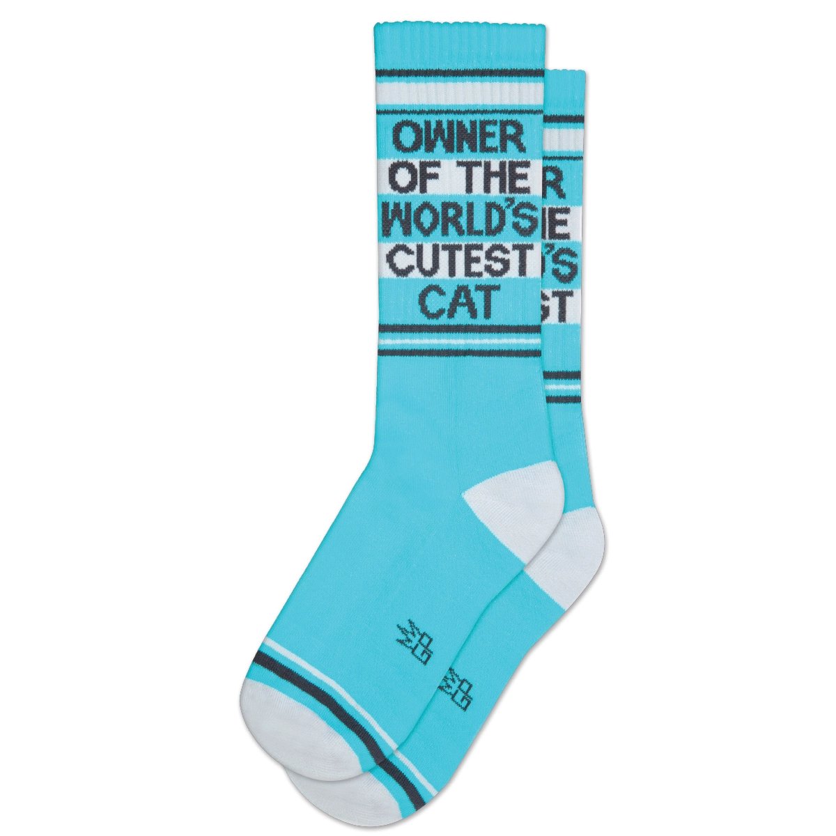 Owner of The World's Cutest Cat Gym Crew Socks - The Regal Find