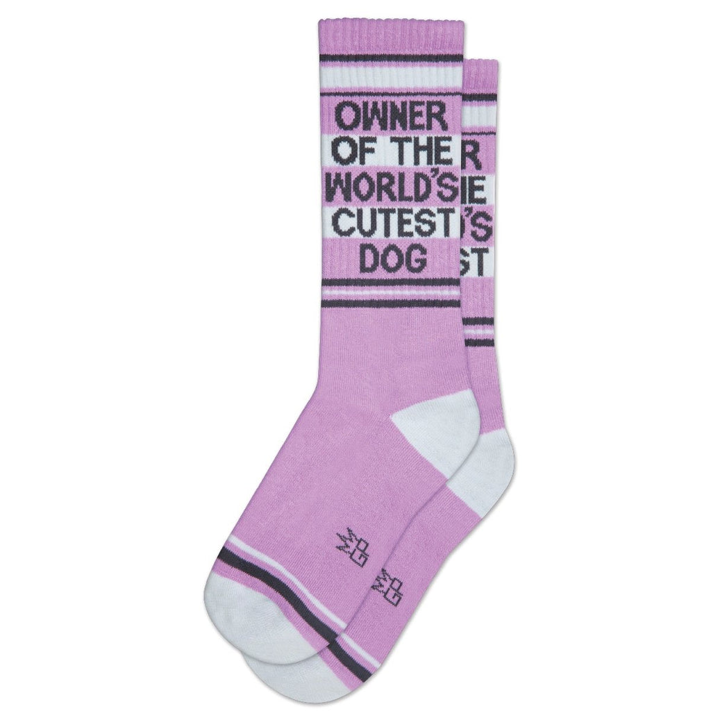 Owner Of The World's Cutest Dog Gym Crew Socks - The Regal Find