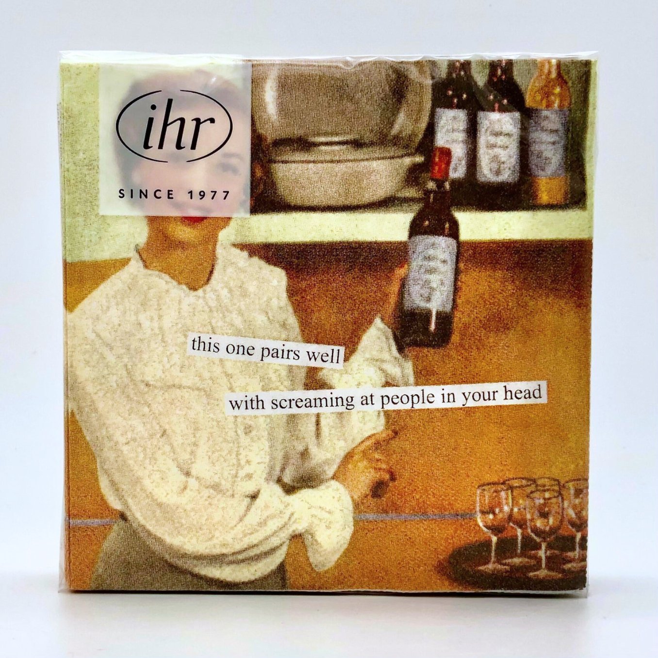 Pairs Well Cocktail Napkins - The Regal Find