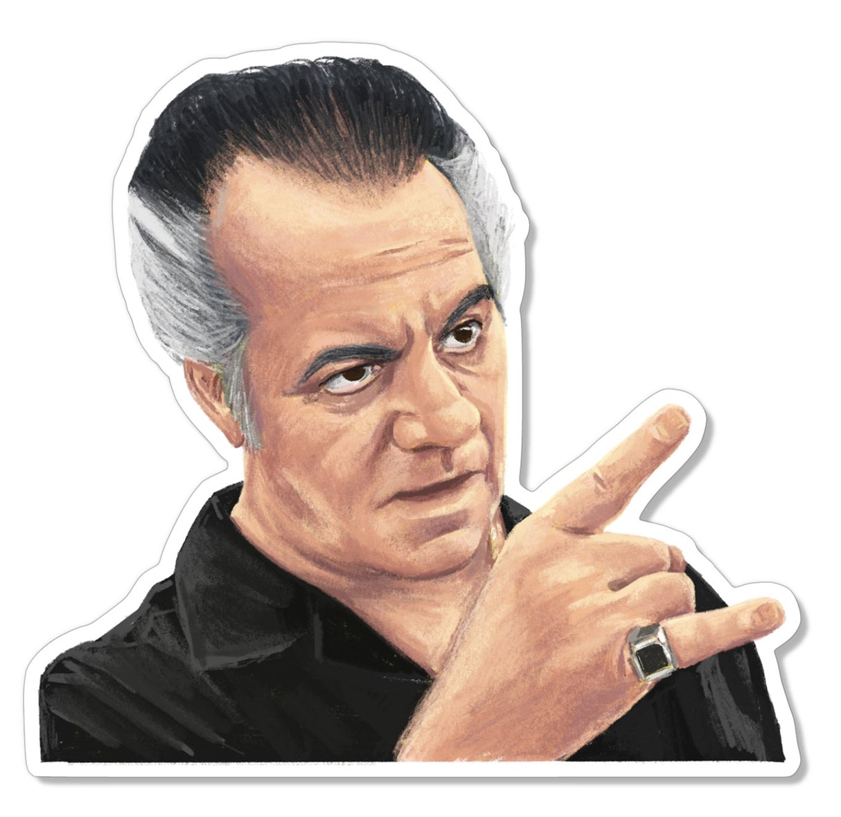 Paulie Walnuts The Sopranos Sticker - The Regal Find